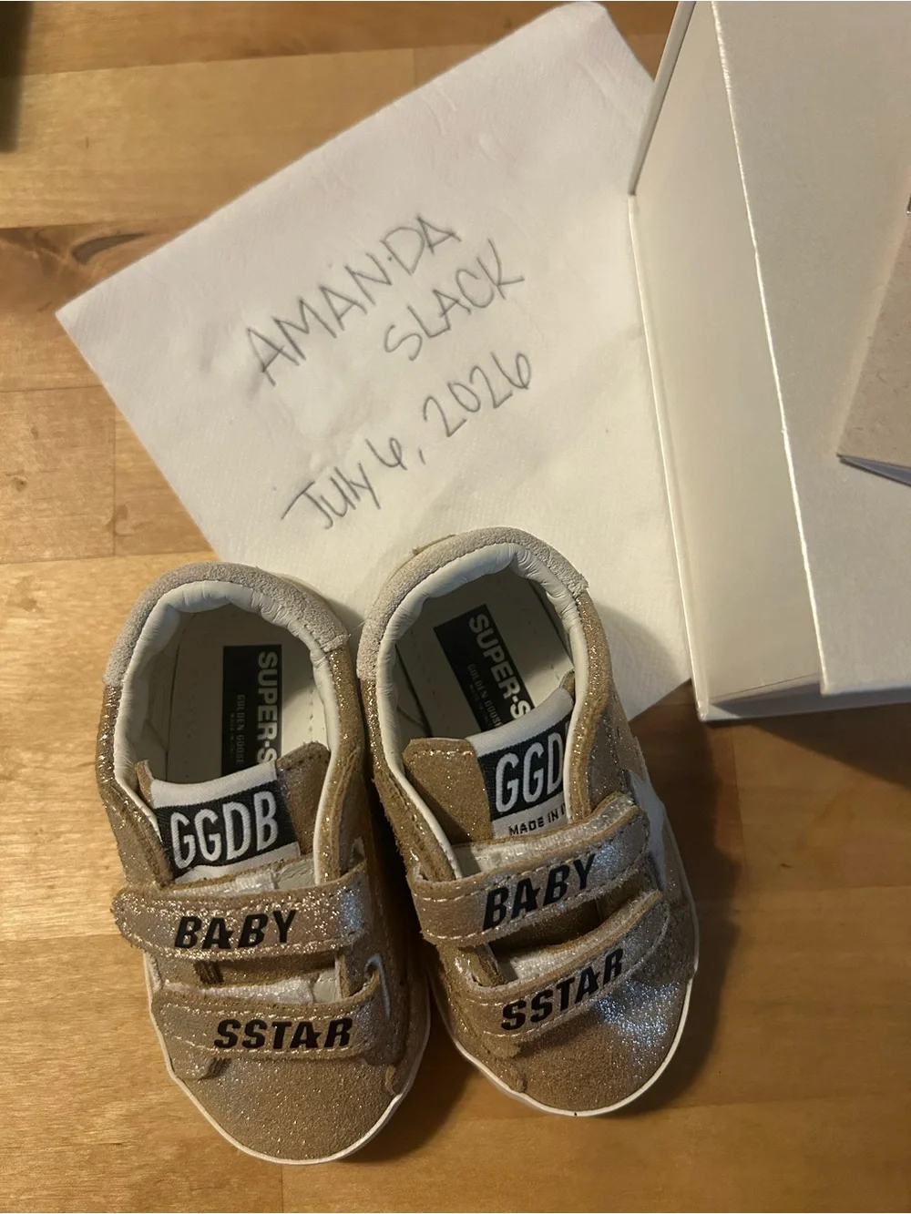 Golden Goose kids size 21 sneaker